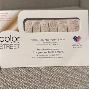 Color Street Candied Lavender Nail Polish Strips New